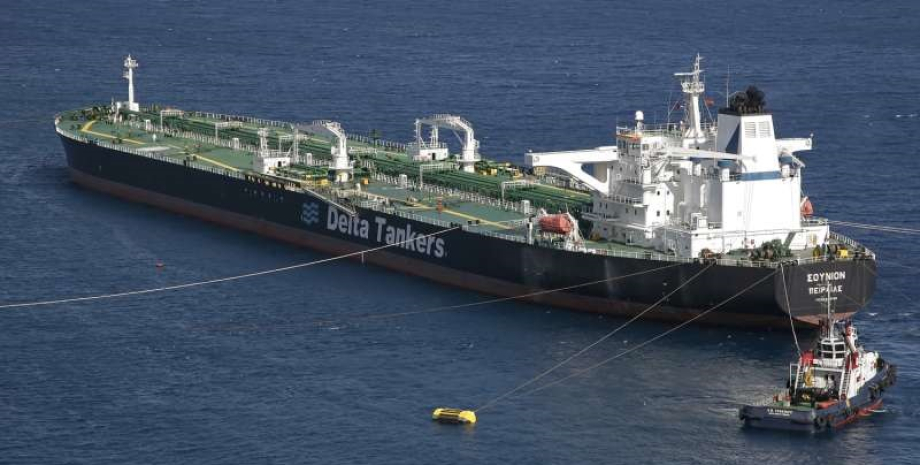 танкер Sounion танкер Sounion, красное море, атаки хуситов, йеменские хуситы