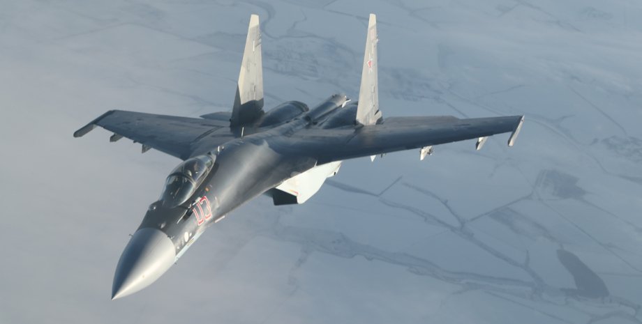 Су-35С, истребитель, рф, вкс, небо, война