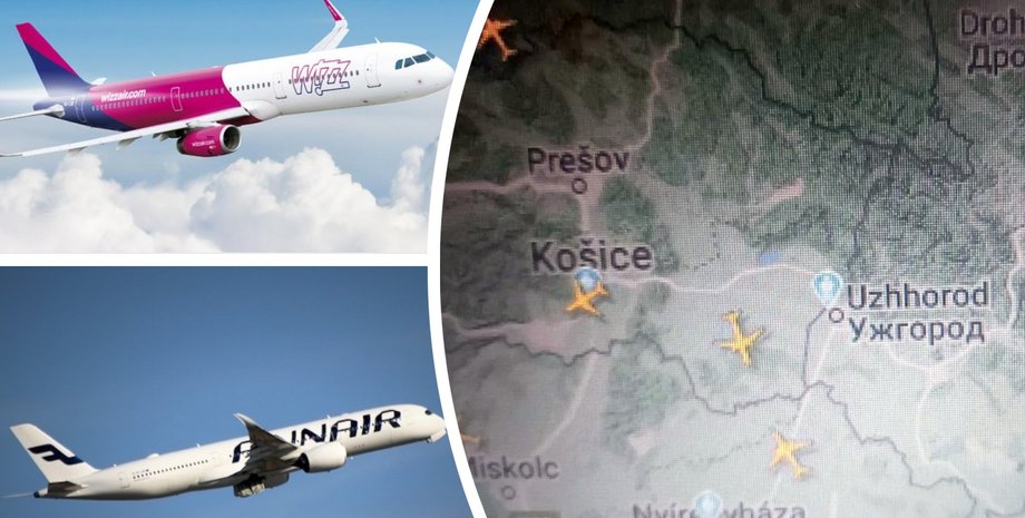 Flightradar2, ужгород, самолеты, самолеты