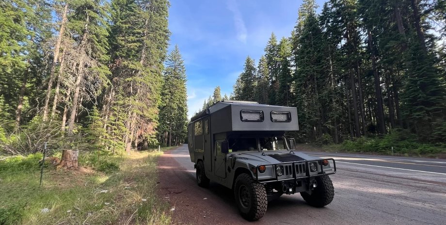 дом на колесах Хаммер, дом на колесах, автодом Хаммер, Hummer H1, автодом Hummer