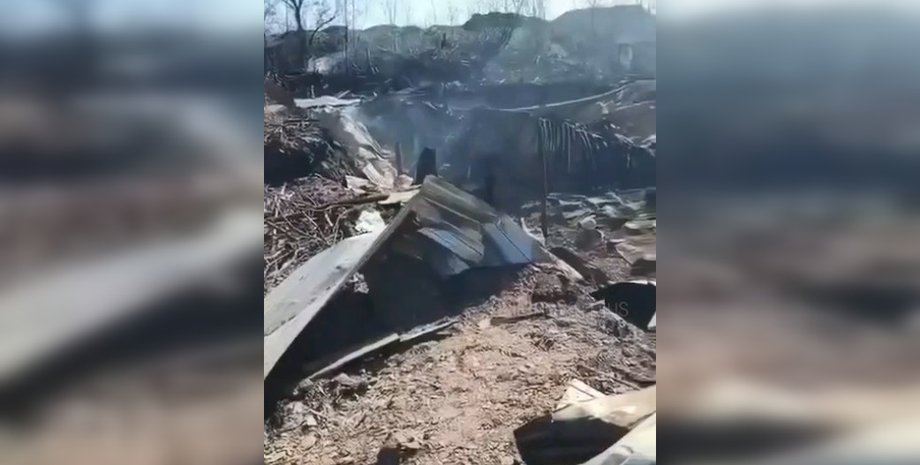 Руины после удара авиации ВСУ фото последствий отработки авиации ВСУ