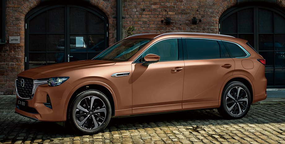 Mazda CX-80, новая Mazda CX-80, Mazda CX-80 2024, кроссовер Mazda, Mazda CX-60
