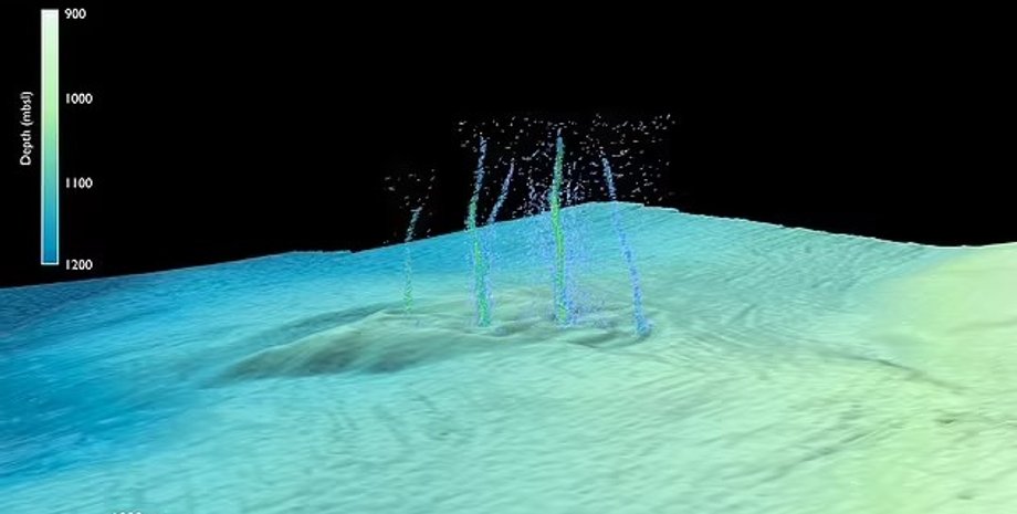 дыра на дне тихого океана