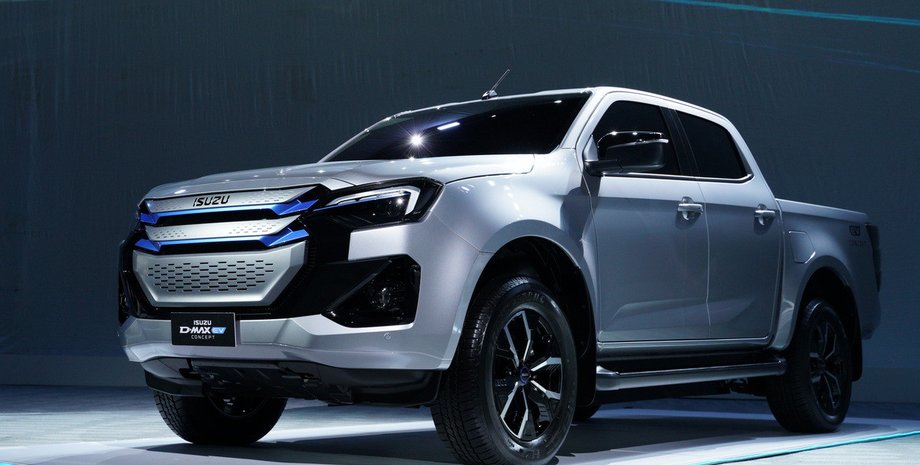 Isuzu D-Max EV, Isuzu D-Max, пикап Isuzu, новый Isuzu D-Max, новый Isuzu D-Max