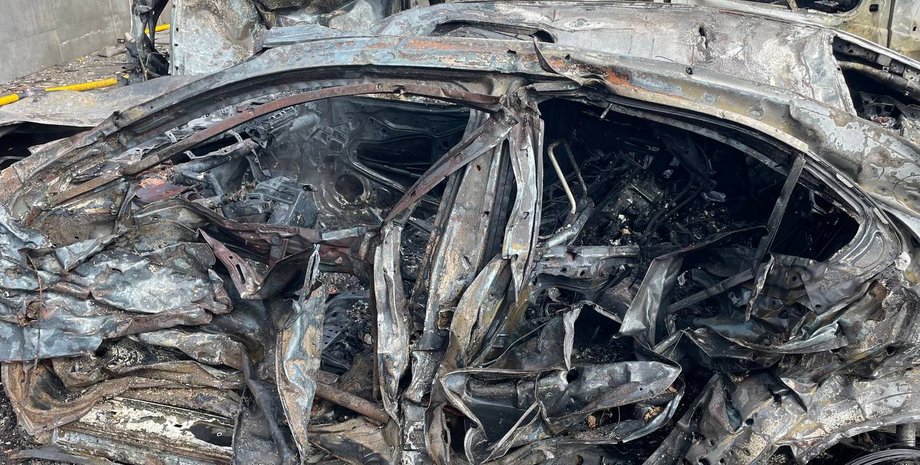 сгорел автомобиль