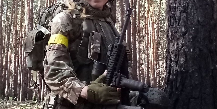 Елена Белозерская, снайпер, всу