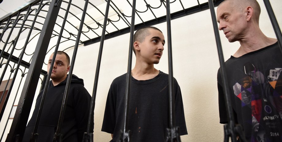 "Засуджені" у т.зв. "ДНР" морпіхи ЗСУ