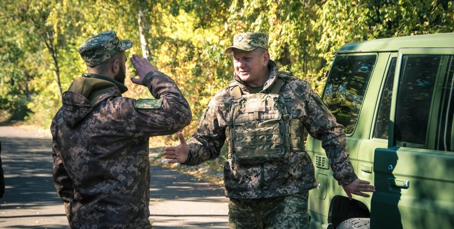 залужный в зоне оос