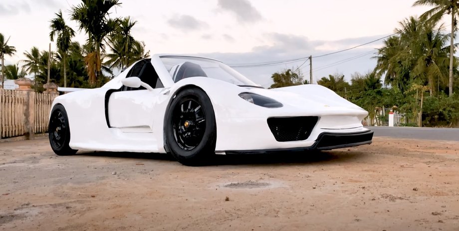 Porsche 918 Spyder, копия Porsche 918, клон Porsche 918, копия Porsche, суперкар Porsche, новый Porsche 918 Spyder