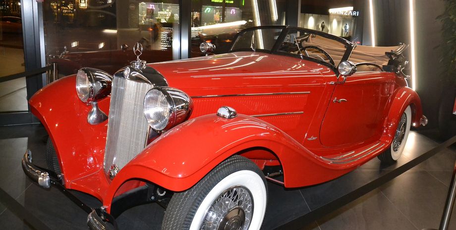 Mercedes 320N, ретро авто, выставка авто, выставка авто