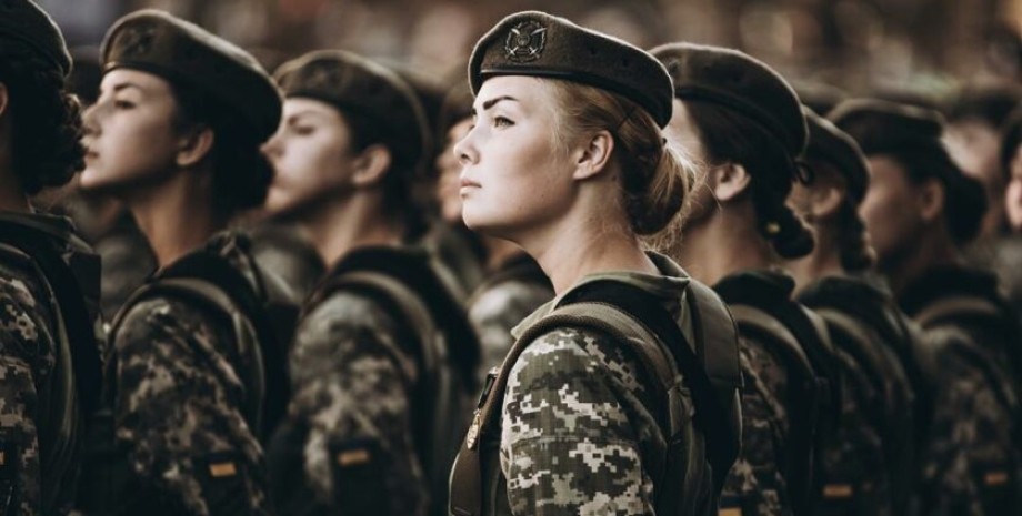 женщины военные
