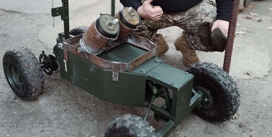 беспилотник с ОЗМ-72