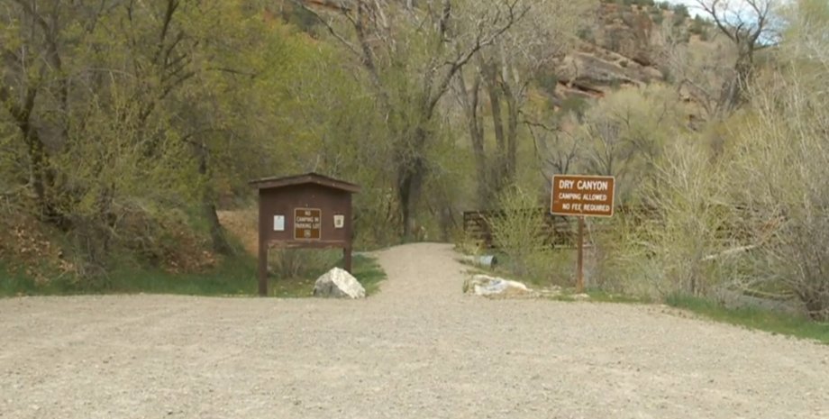 Штат Юта, США, каньон