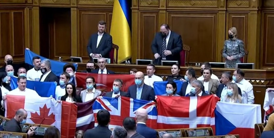 акція подяки у парламенті України