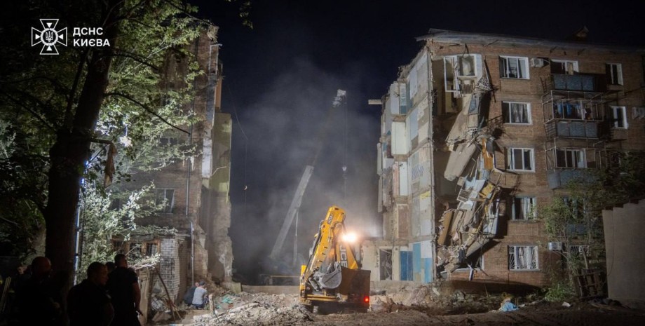 зруйнований будинок сирець ракетний удар київ 8 липня