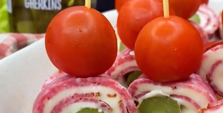 закуска, помидоры, быстрая закуска