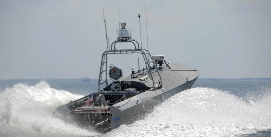 надводный дрон, беспилотный катер, дрон, беспилотник