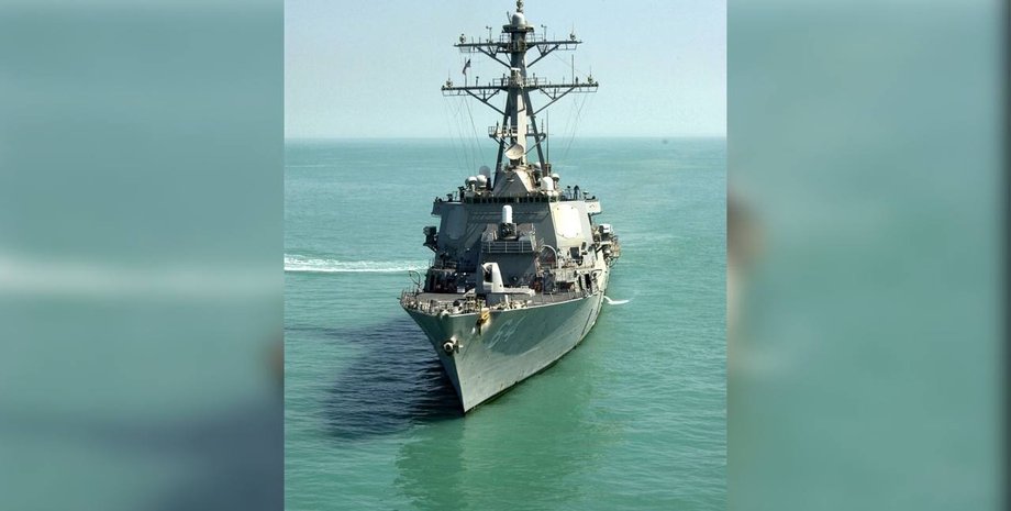 Эсминец USS Carney, эсминец ВМС США, США, военный корабль