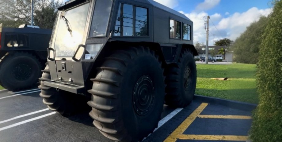 вездеход шерп, украинский вездеход Sherp, украинский вездеход, вездеход Sherp, Уилл Смит, плохие парни