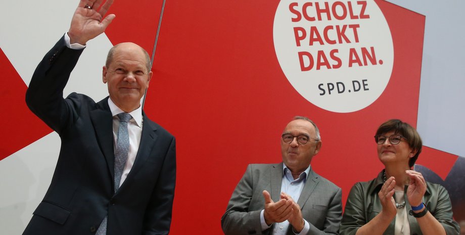 Олаф Шольц, выборы в Германии