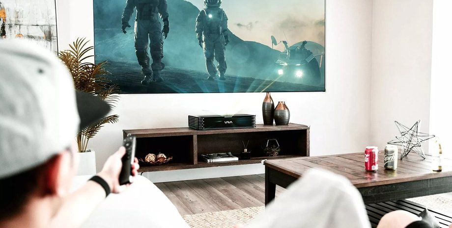 проектор, экран, дисплей, ТВ