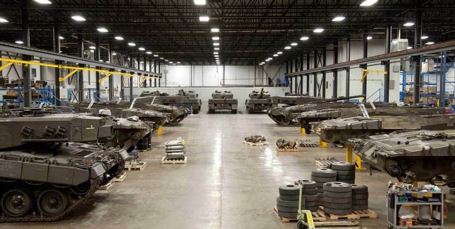 Leopard 2, ремонт танков Leopard 2