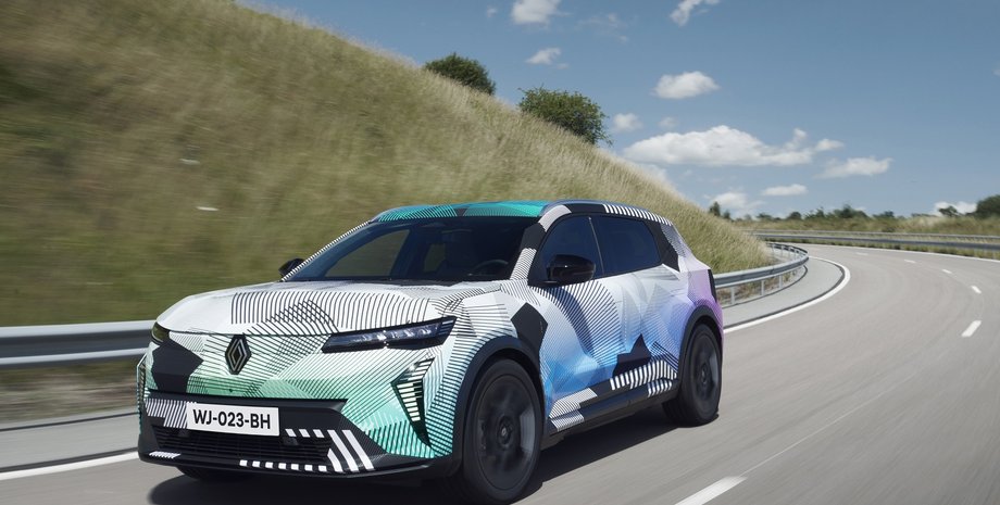 Renault Scenic 2024, Renault Scenic, новый Renault Scenic, электромобиль Renault, кроссовер Renault