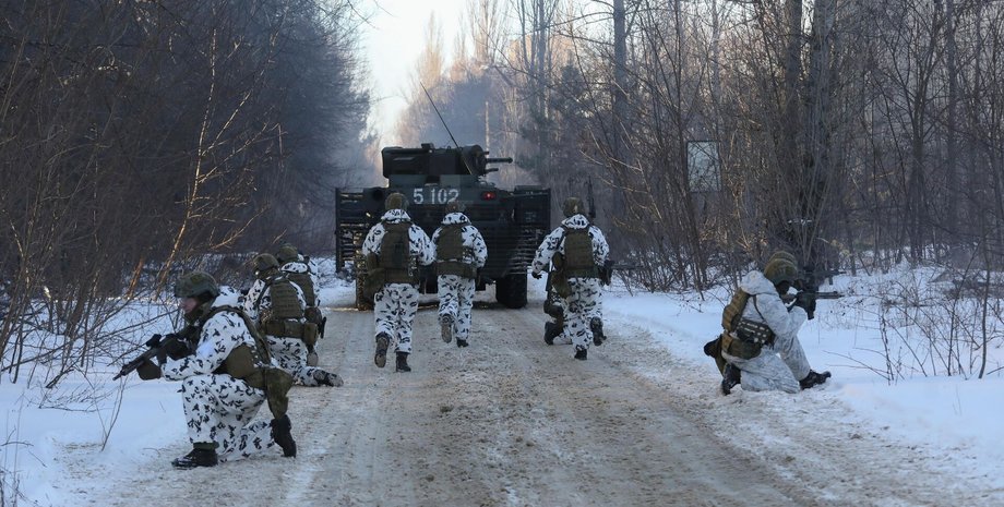 Наступление ВС РФ зимой