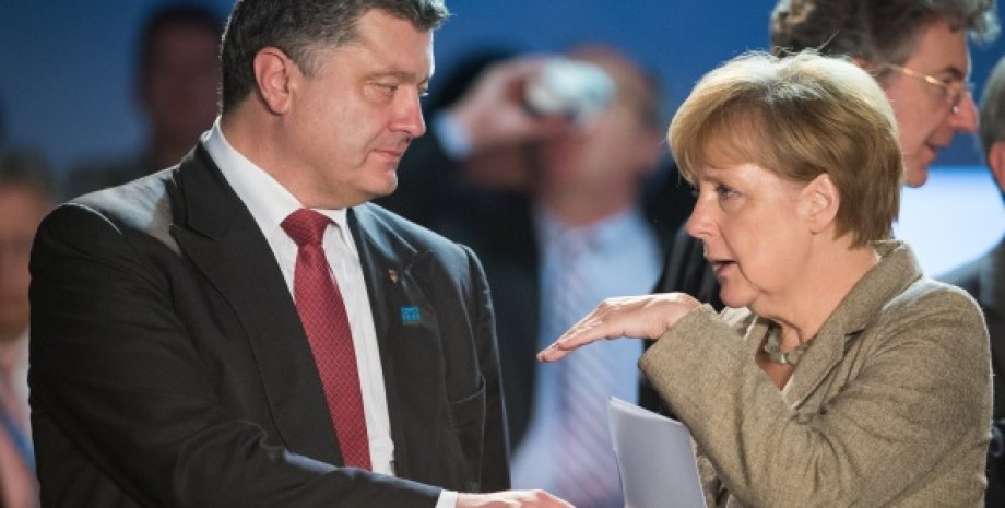Петр Порошенко и Ангела Меркель / Фото: Getty Images