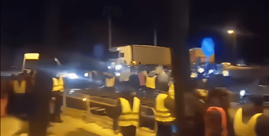 кордон, дтп, блокування кордону, страйк перевізників