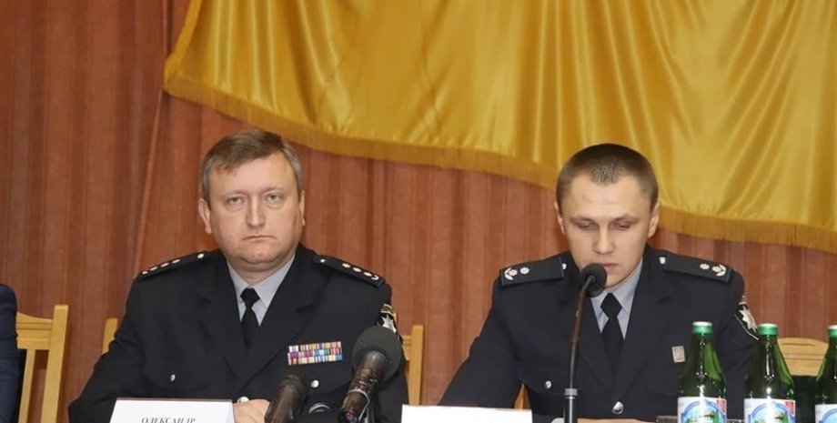Александр Канцидайло (слева)/Фото: facebook.com/UA.ZakarpattyaPolice