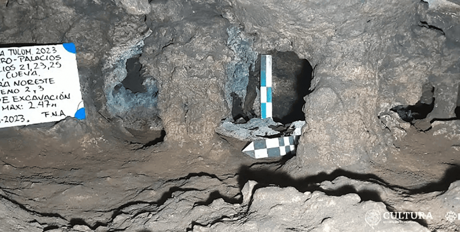 пещера, майя, история, захоронение, останки, скелет, скала, храм, INAH, Мексика, открытие, находка, исследование, ученые, археологи, археология, артефакты, кости, животные