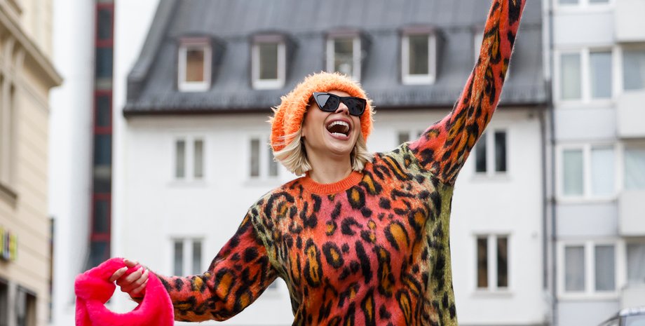 модные тренды, тренды 2022, модные тренды 2022, леопардовый принт, трикотаж, кожаный костюм, яркие цвета