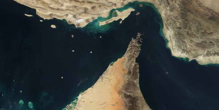 ормузька протока з космосу