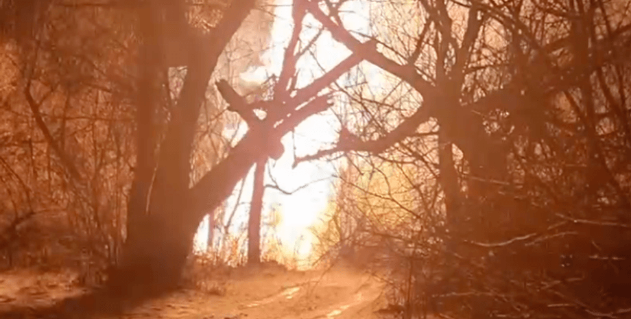 лутугине газопровід пожежа