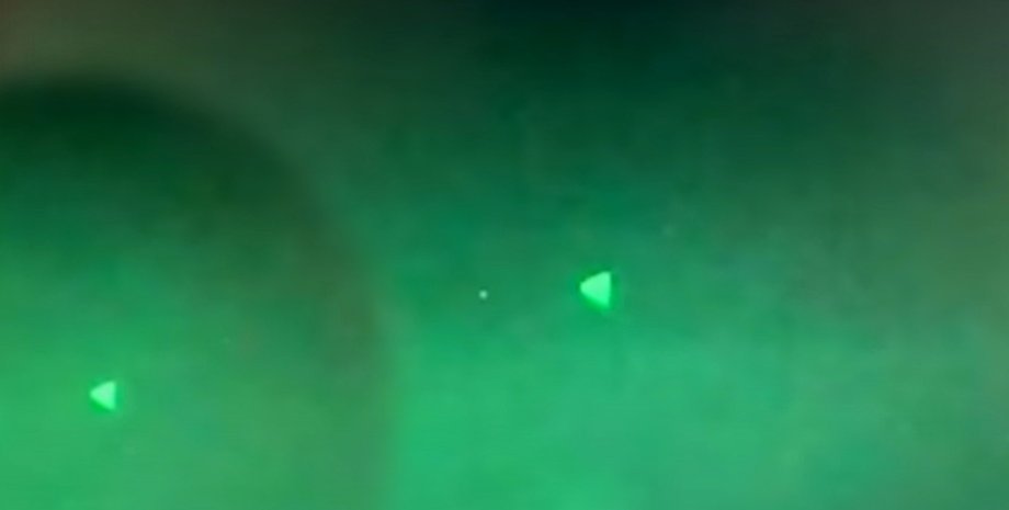 неопознанные летающие объекты, США, небо, фото, прибор ночного видения