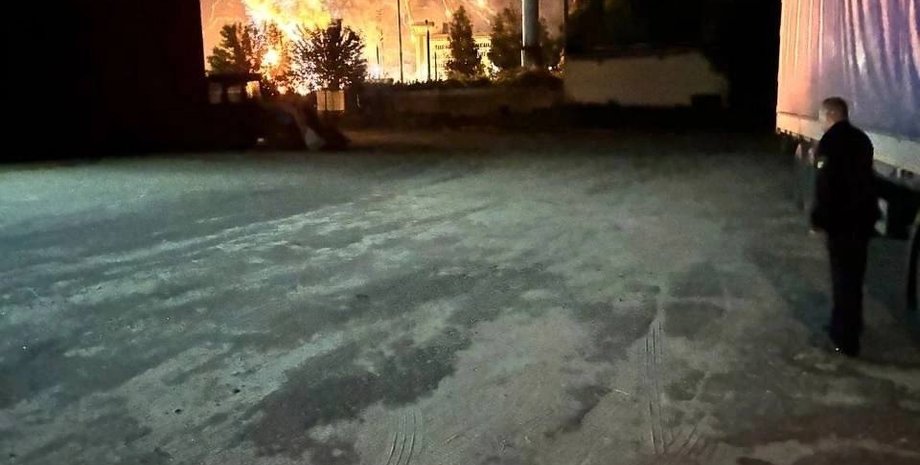 Взрыв в аэропорту Брянска