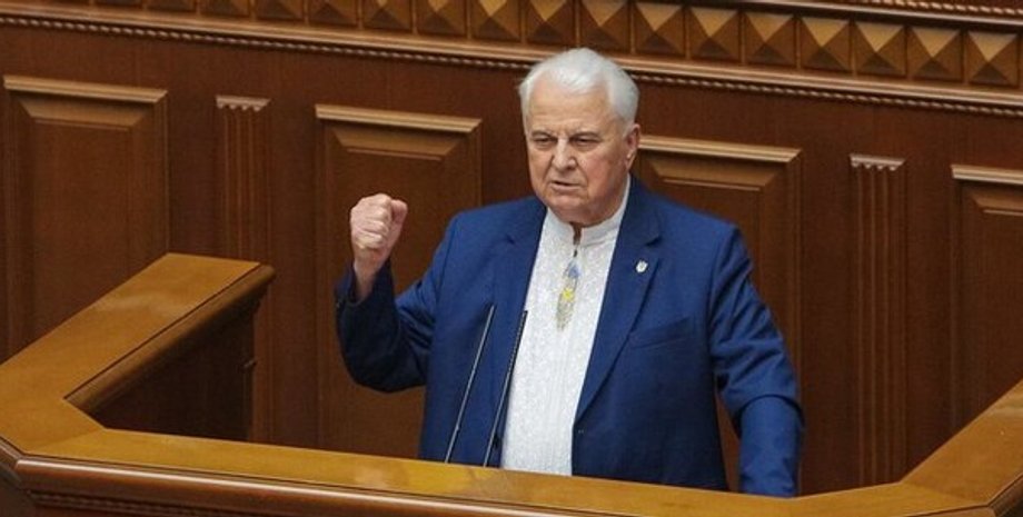 Леонид Кравчук, глава украинской делегации в ТКГ, первый президент Украины, переговоры по Донбассу