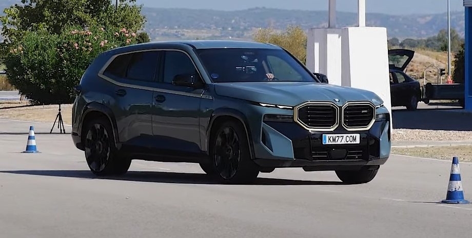 BMW, BMW XM, Авто, Автомобили, Кроссовер, Кроссоверы, Эксперты, Лосиный тест, Видео, Управляемость