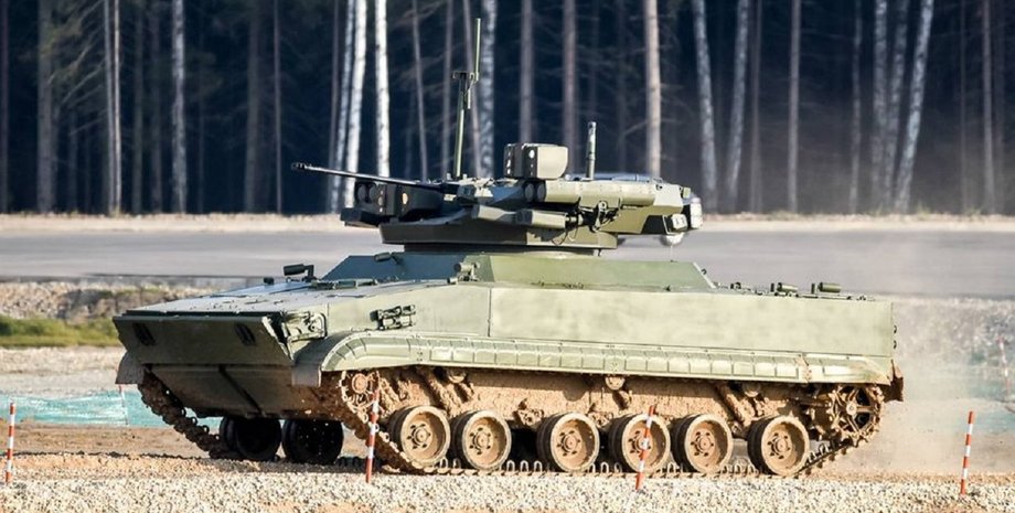 Удар, БМП-3, Росія, робот