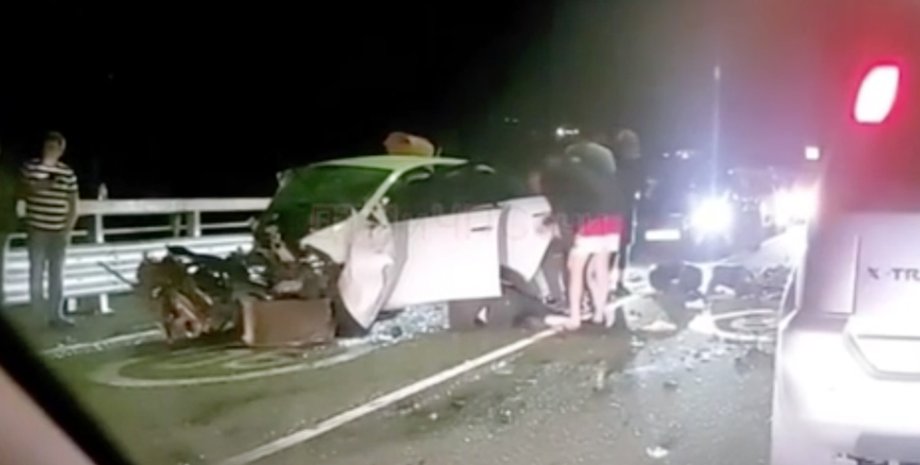 собчак дтп, собчак авария, собчак видео дтп