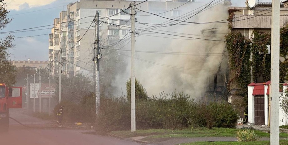 Наслідки обстрілу Обстріл, Херсон, удар ЗС РФ