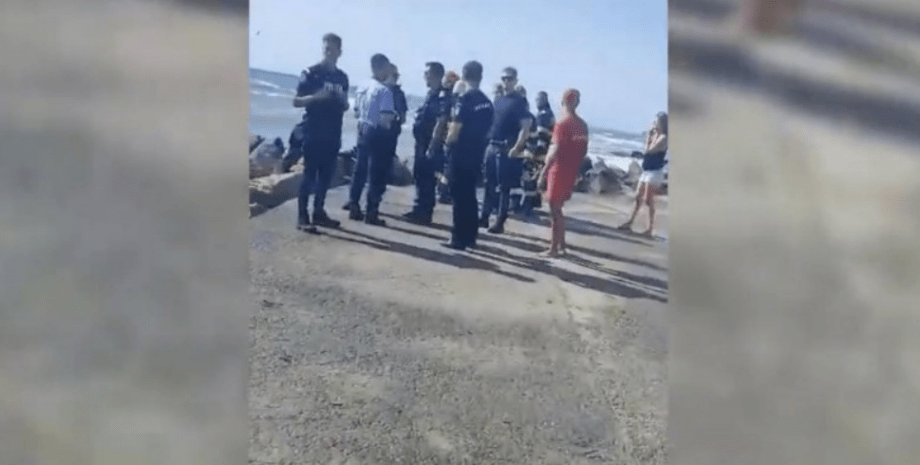 пляж в Костинештах пляж в Костинештах, полиция