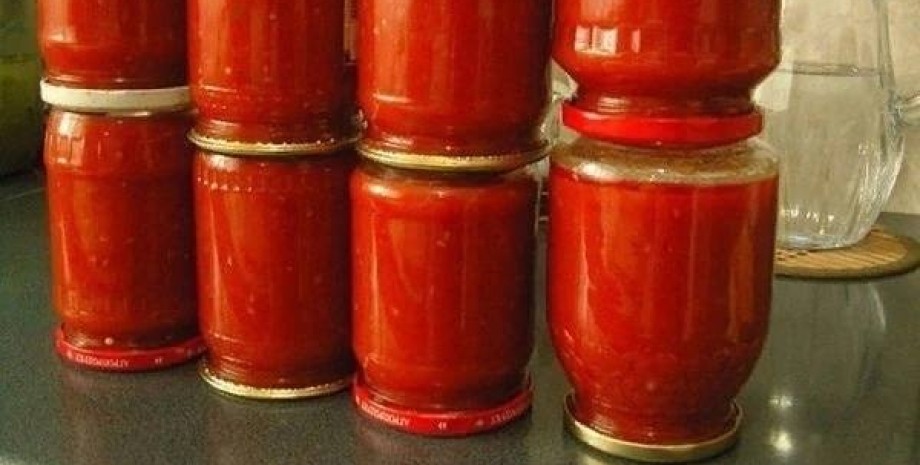 кетчуп, кетчуп на зиму, томатний кетчуп рецепт