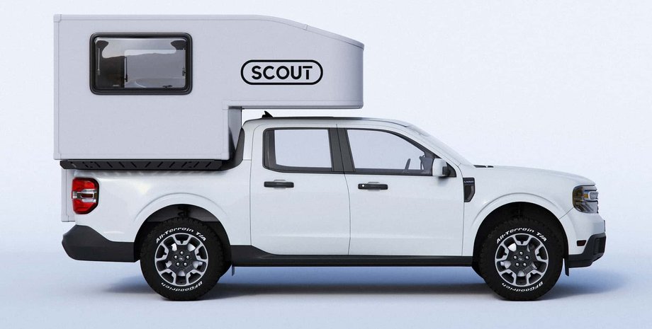 Ford Maverick, дом на колесах, автодом Ford, пикап Ford Maverick