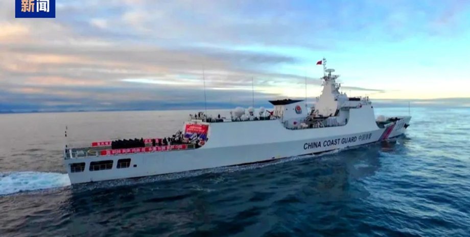 китайські кораблі, арктика, патрулювання в арктиці