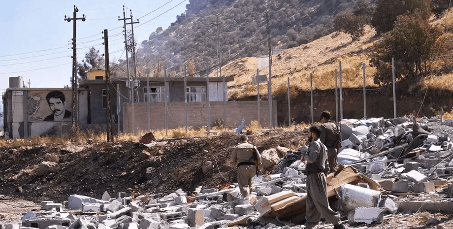 Иранские дроны, разрушения после атаки иранских дронов