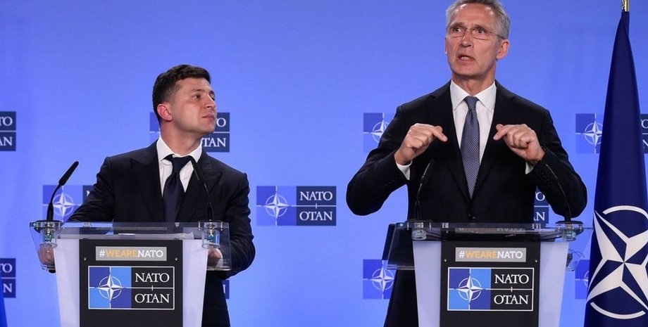 Зеленский, Столтенберг, переговоры, НАТО, членство,