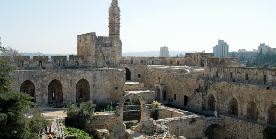 Башня Давида, музей, Иерусалим, фото, артефакт