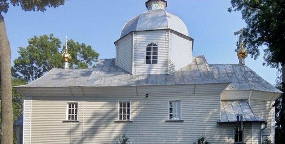 Храм в селе Забороль